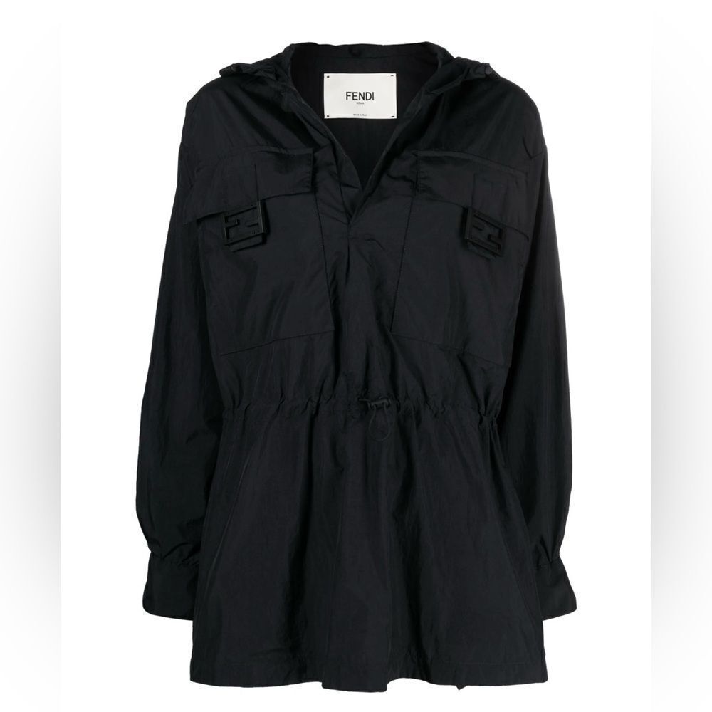 Fendi Women's drawstring-hood jacket